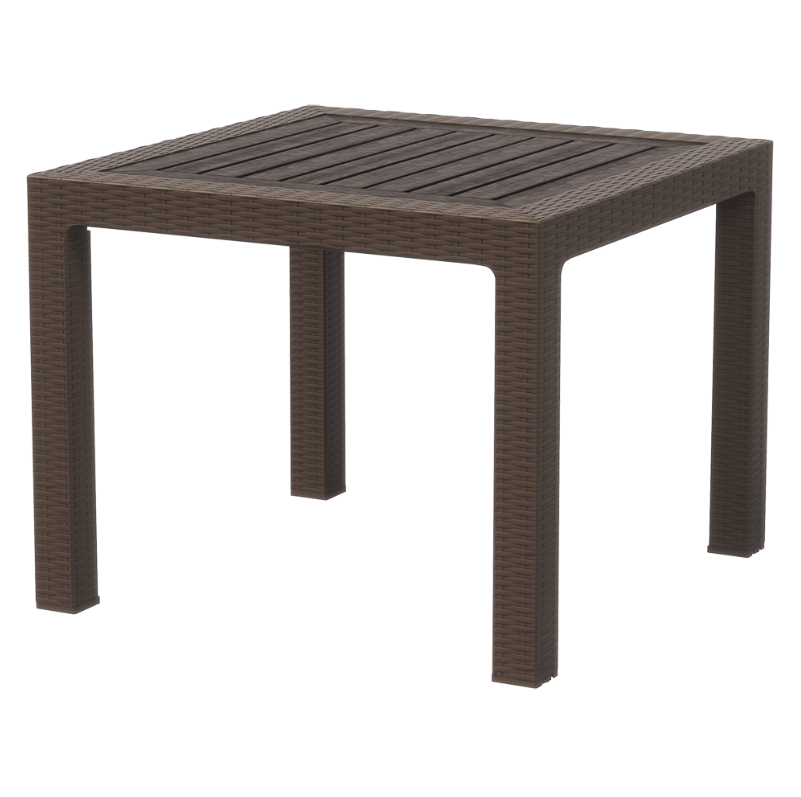 Стол квадратный RATTAN 95х95см Ola Dom